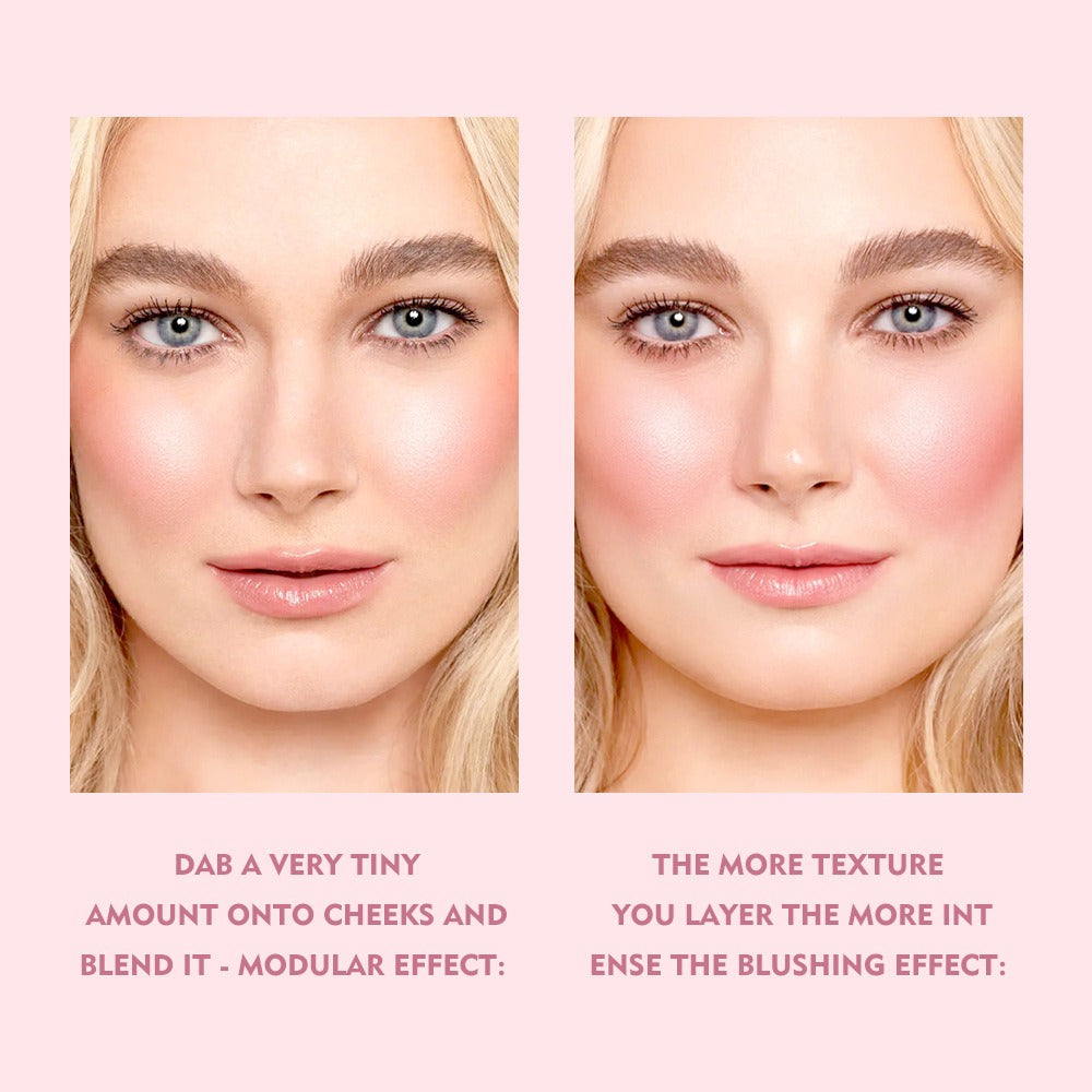 ChromaGlow™ Color-Adapting Blush Gel – Natural Temperature-Changing Tint