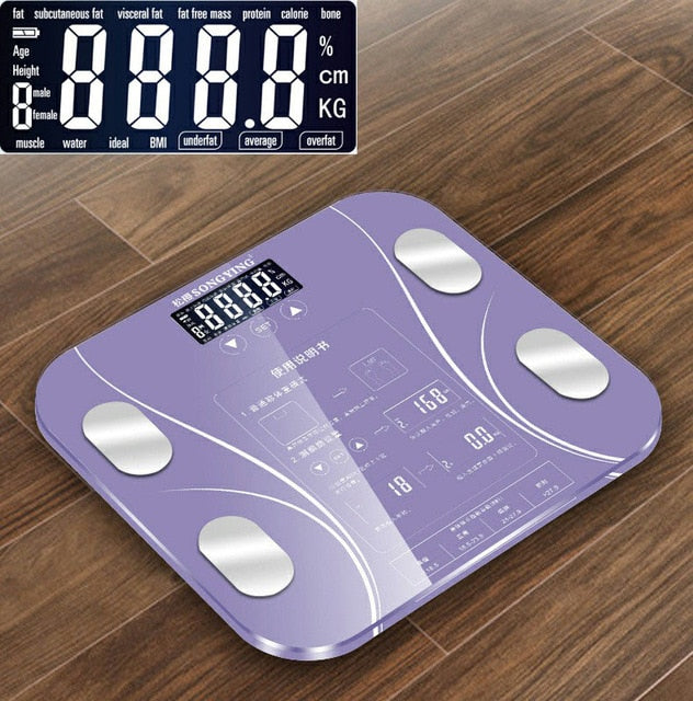 SmartBody™ 13-Index Digital Scale – Precision BMI & Body Fat Analyzer