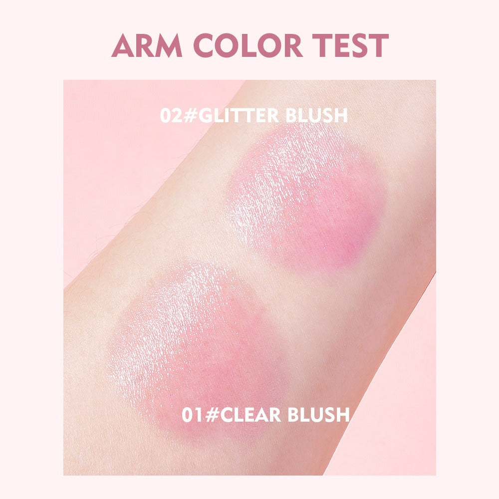 ChromaGlow™ Color-Adapting Blush Gel – Natural Temperature-Changing Tint