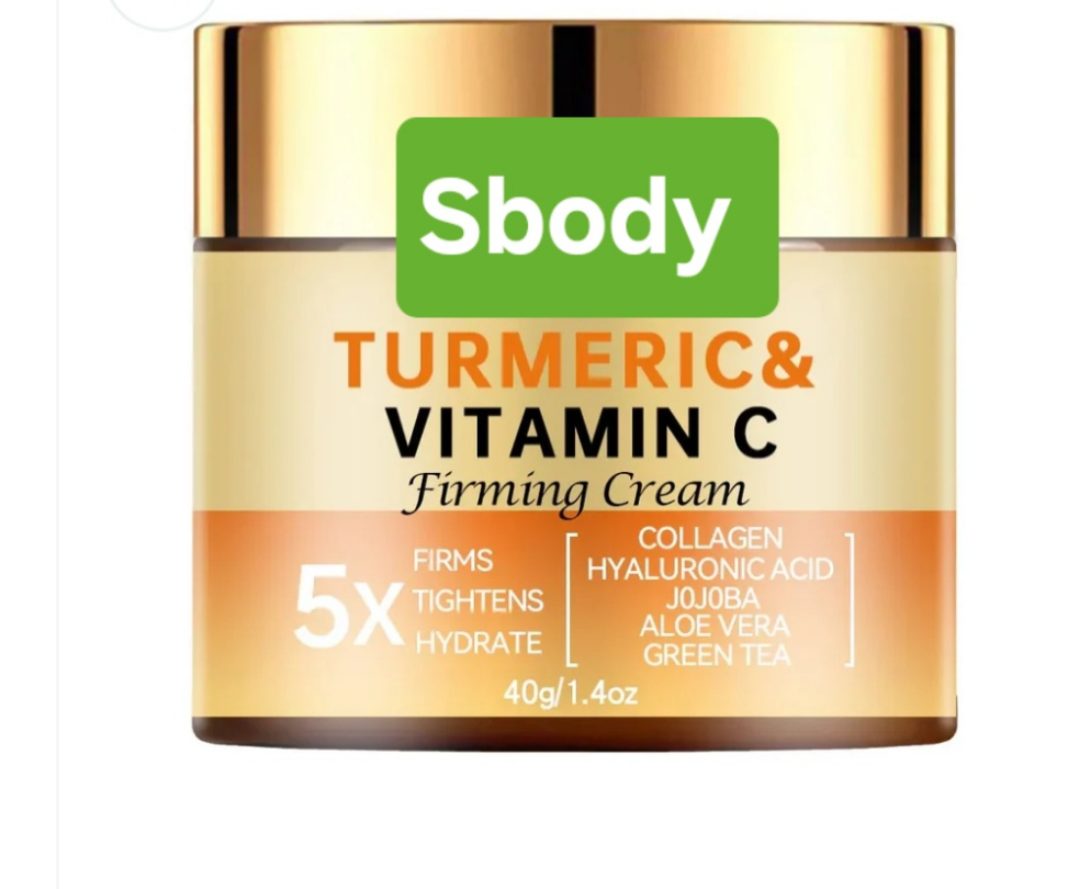 Turmeric and Vitamin C Face Cream – Hydration, Firmness & Radiance