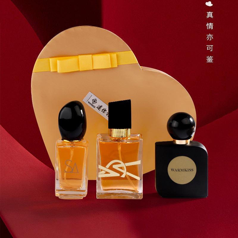 True Me Beautiful Life Perfume Set – 3-Piece Gift Box with Lasting Fragrance, Perfect for special moments