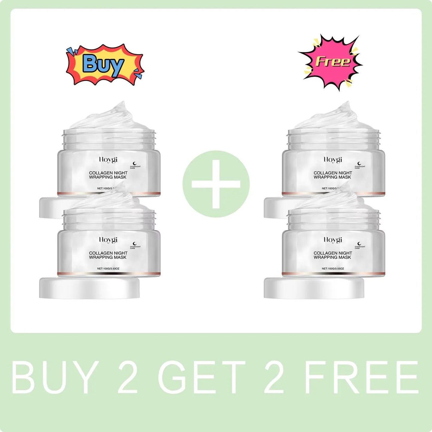 Peel-Off Collagen Mask - Purifying, Moisturizing & Screening Face