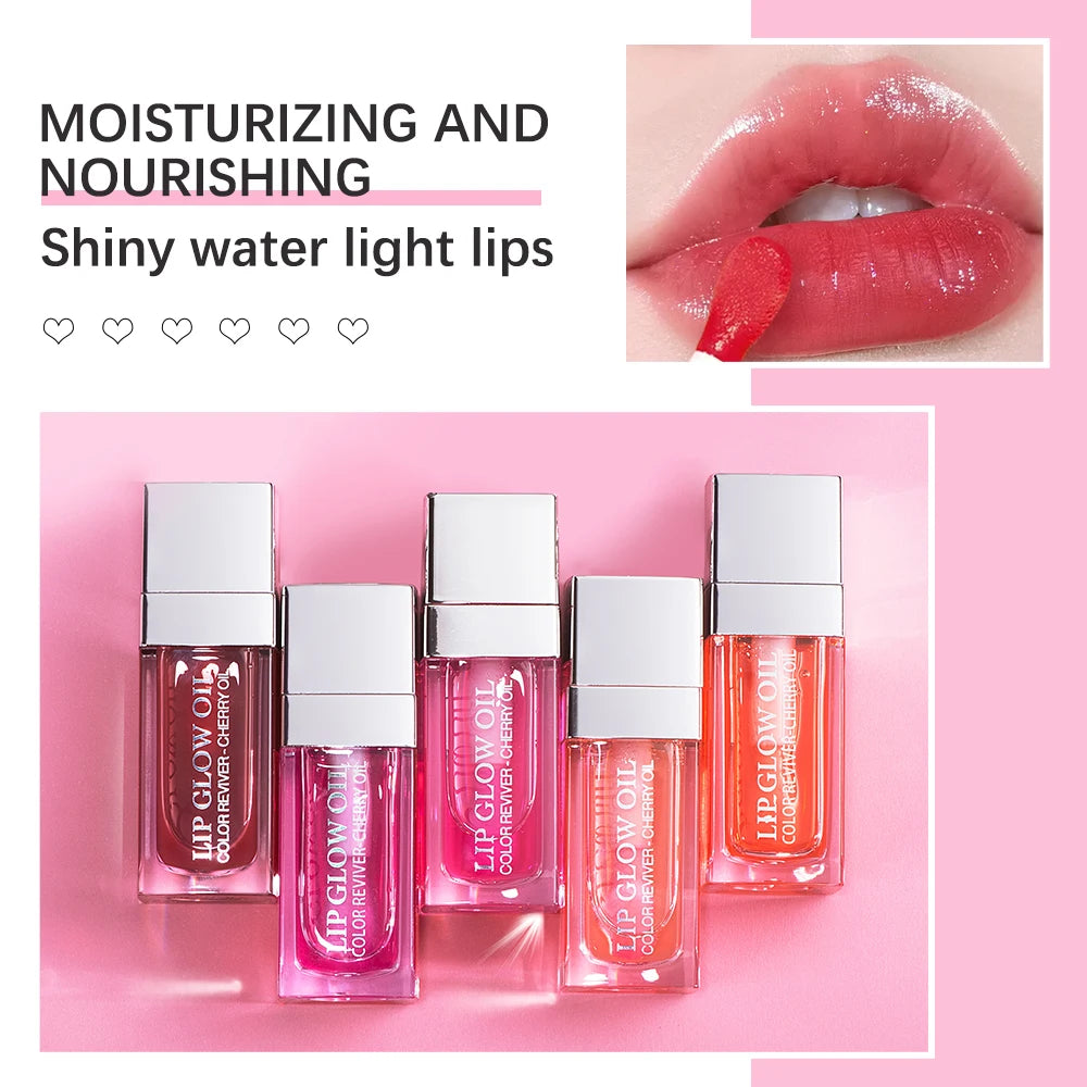 Crystal lip oil - Hydration, Volume & Natural shredder (6ml)