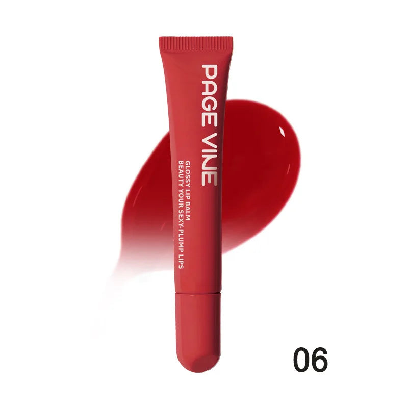 Lip case 2-in-1 - Balm, Gloss & Red Liquid Hydrating