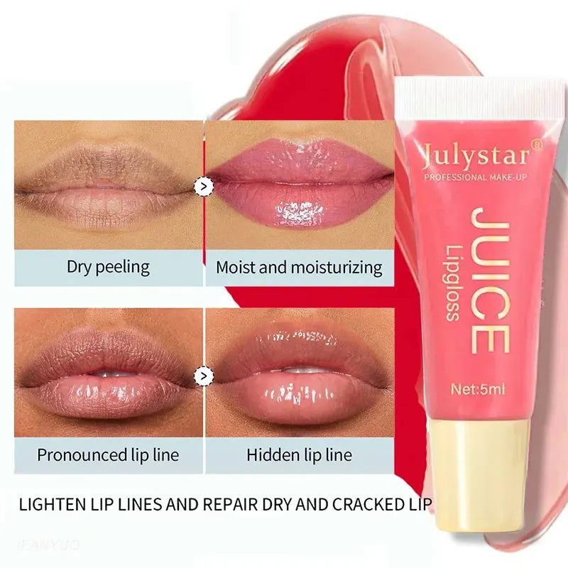 Crystal Lip Oil - Hydration & Shining Glass Effect