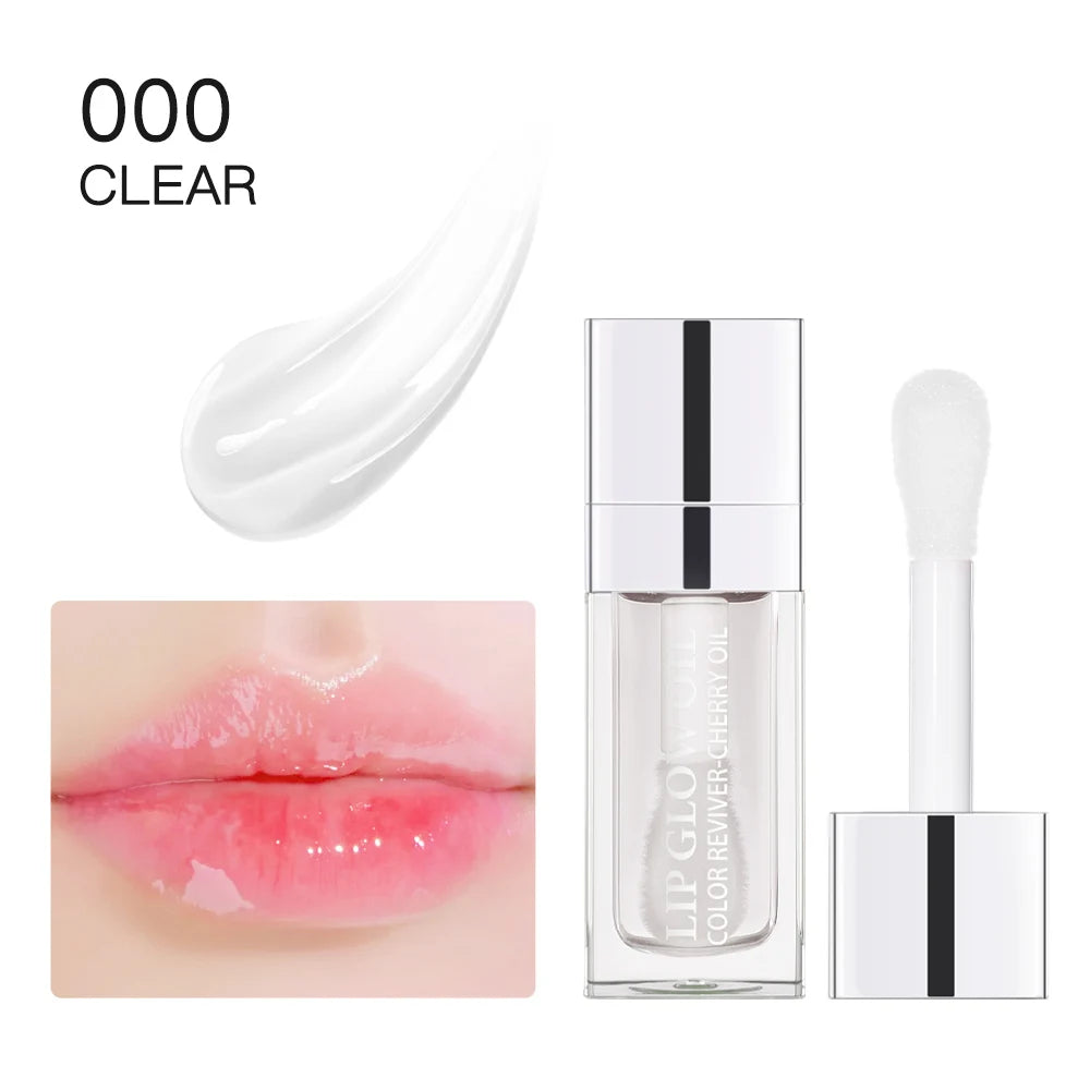 Crystal lip oil - Hydration, Volume & Natural shredder (6ml)