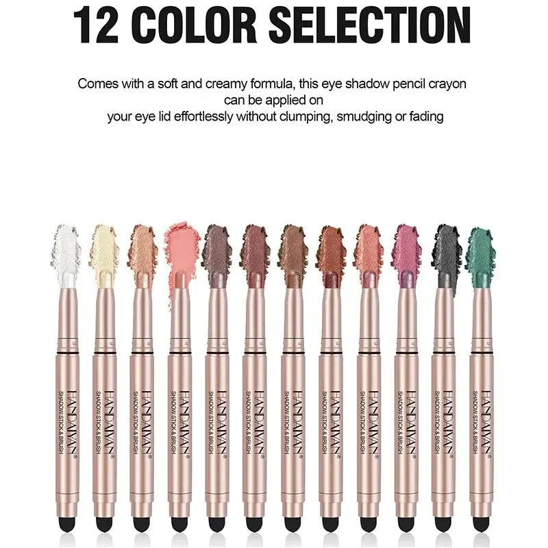 Eyeshadow Stick – Pro Bright Shades for Contouring & Highlight | Creamy, Waterproof, All-Day Wear