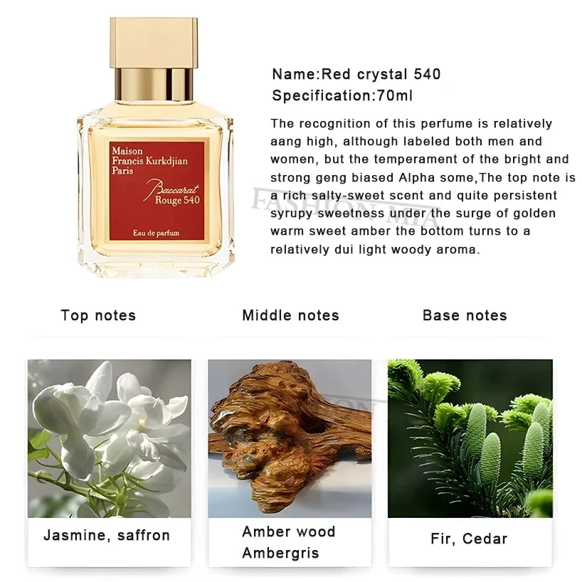 Fragrance for Women & Men, 70ml Original Arabic Perfume