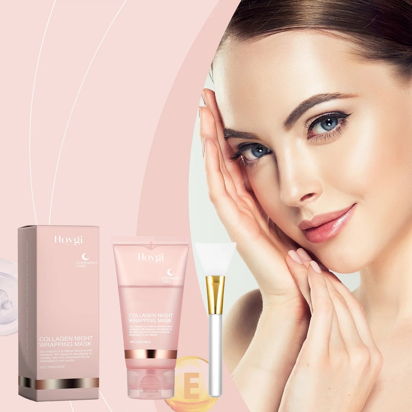 Peel-Off Collagen Mask - Purifying, Moisturizing & Screening Face