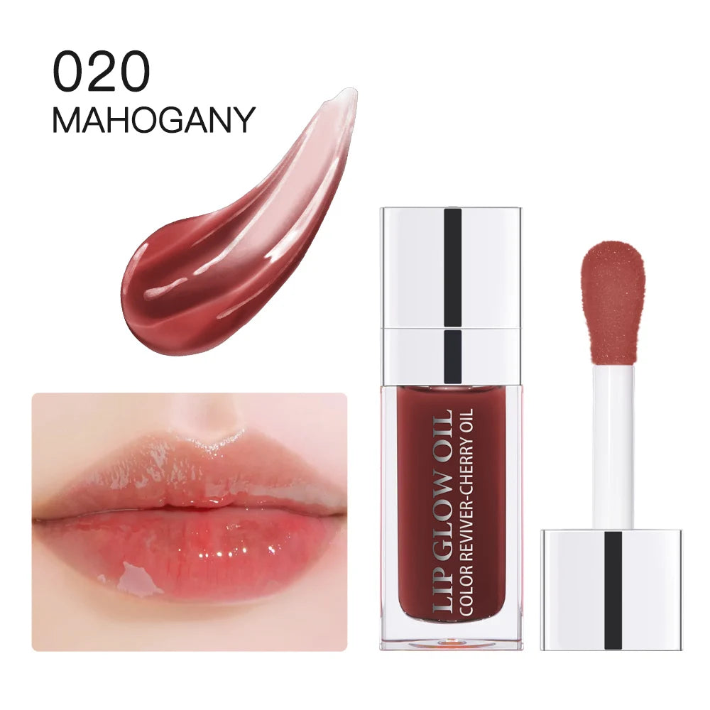 Crystal lip oil - Hydration, Volume & Natural shredder (6ml)