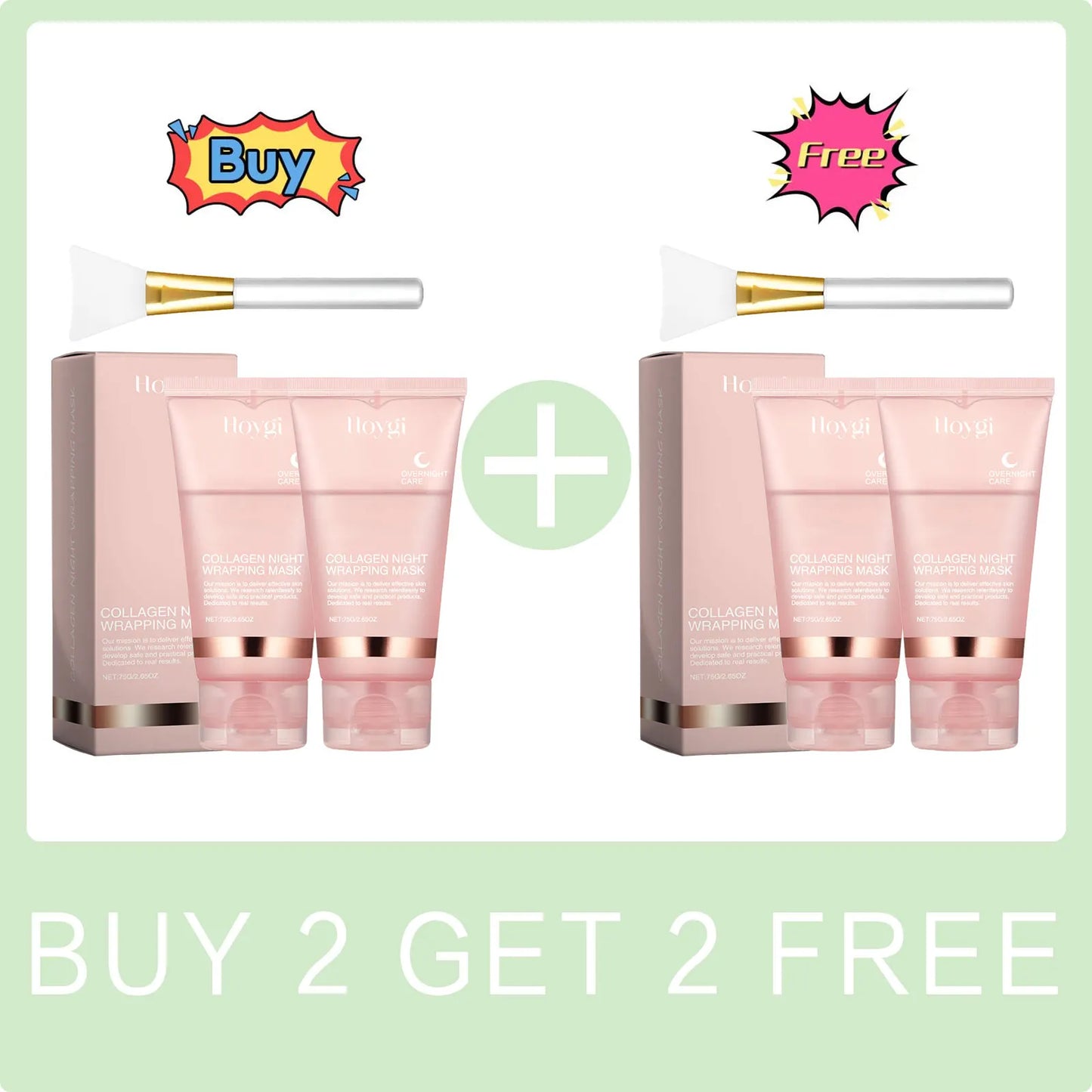 Peel-Off Collagen Mask - Purifying, Moisturizing & Screening Face