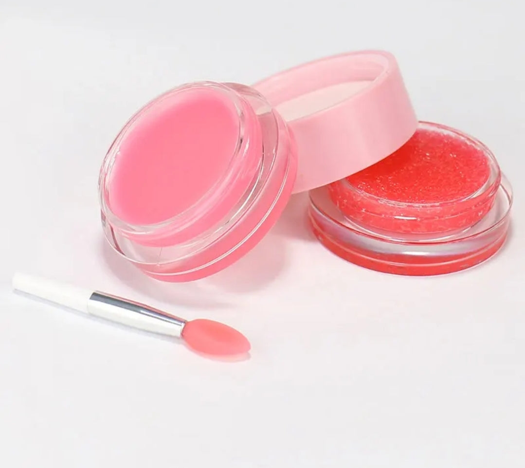 Scrub & Care Night Hydrating for the Lips - Bio & Nourishing, 2 in 1