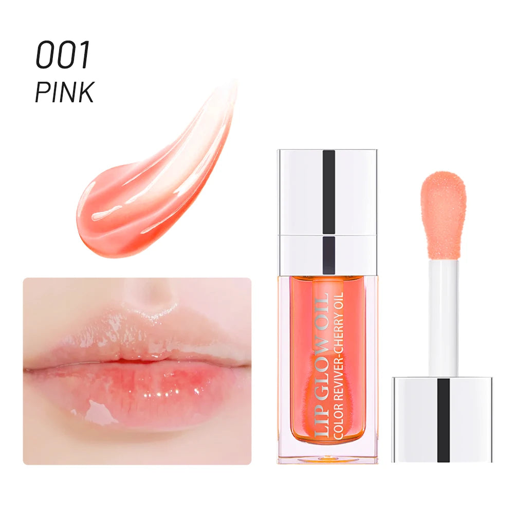 Crystal lip oil - Hydration, Volume & Natural shredder (6ml)