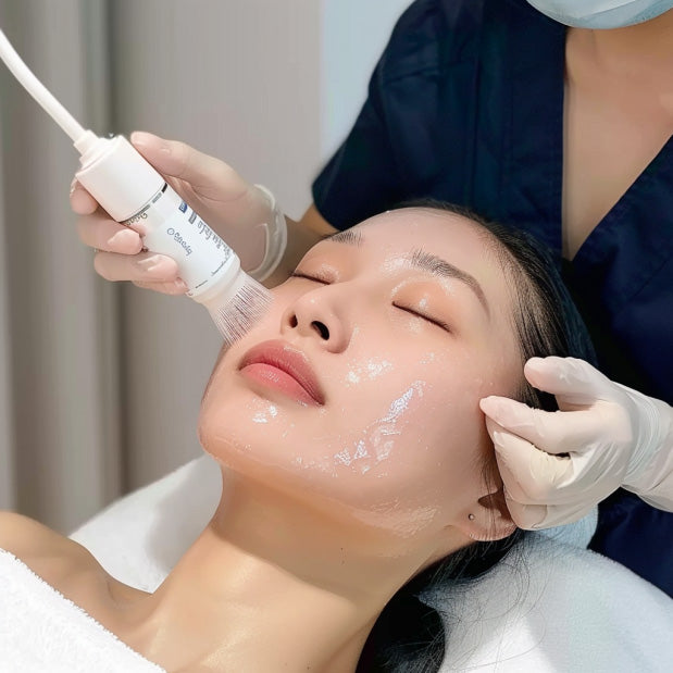 Hydrafacial treatment
