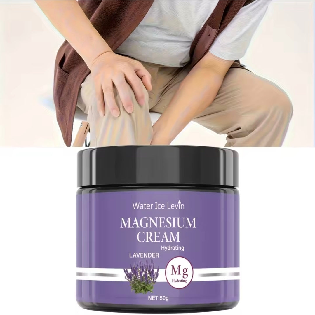 Magnesium Muscular Cream - Natural Hydration & Lavender Relaxation