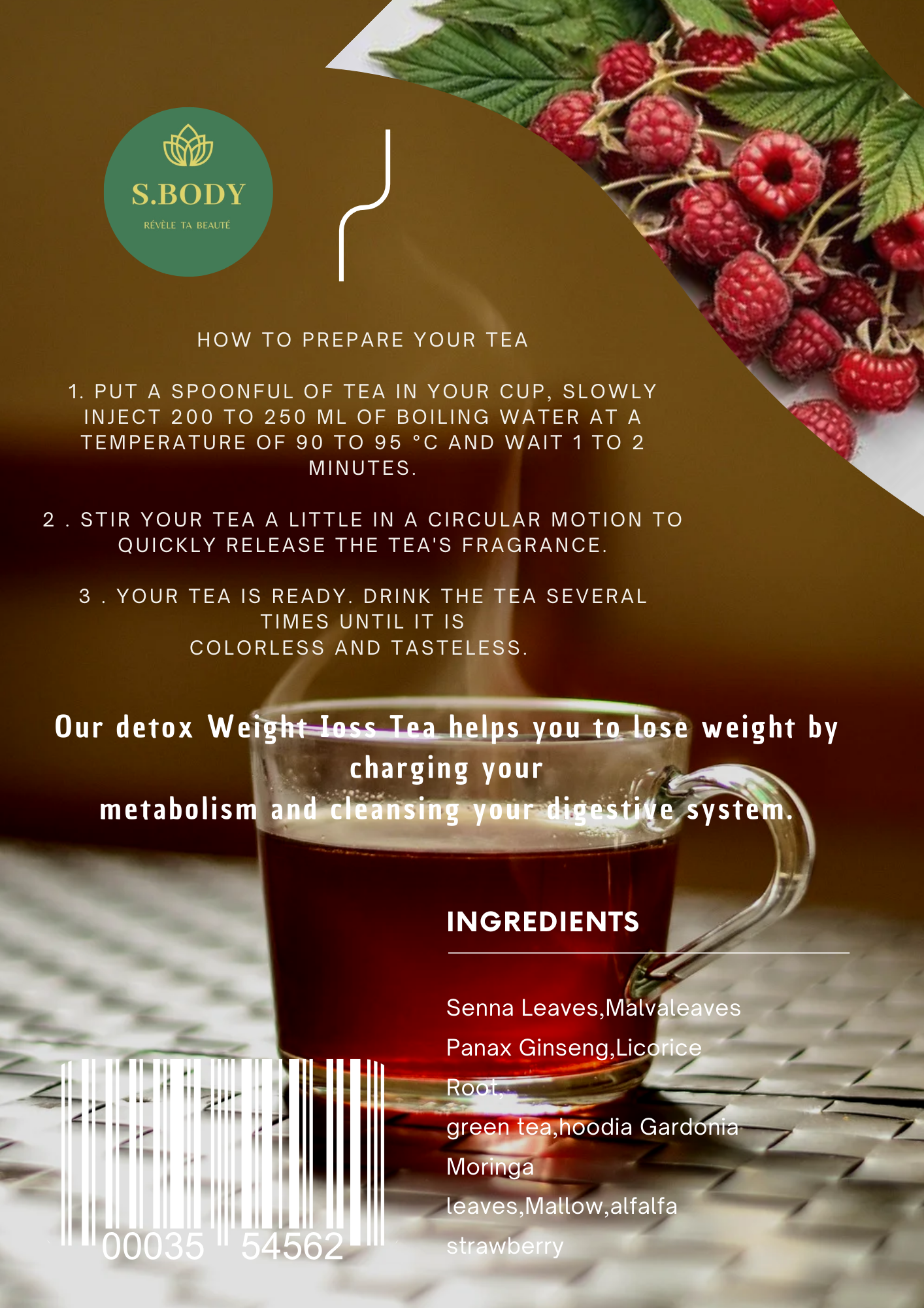 Detox Tea: The Natural Tea for Purifying, Booster and Weight Loss