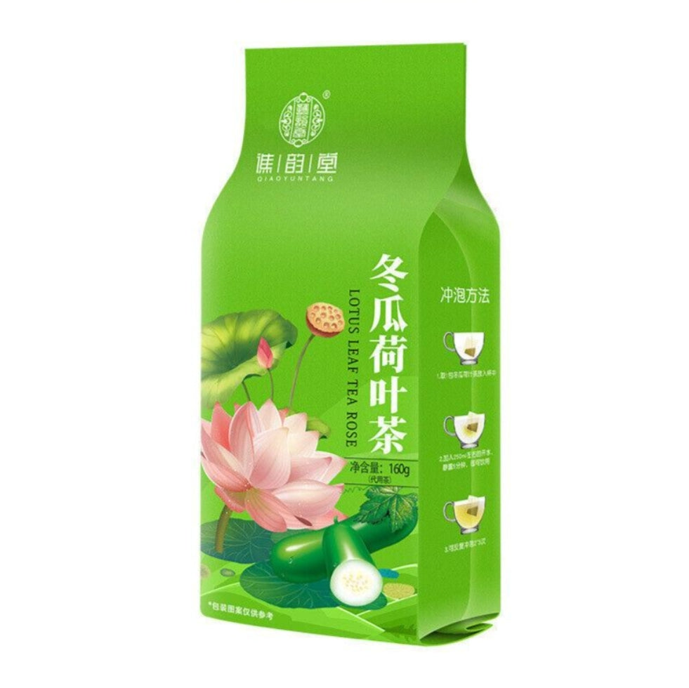 Slimming Detox Herbal Teas – 40 Bags with Pink Lotus Leaf & White Pumpkin Tea