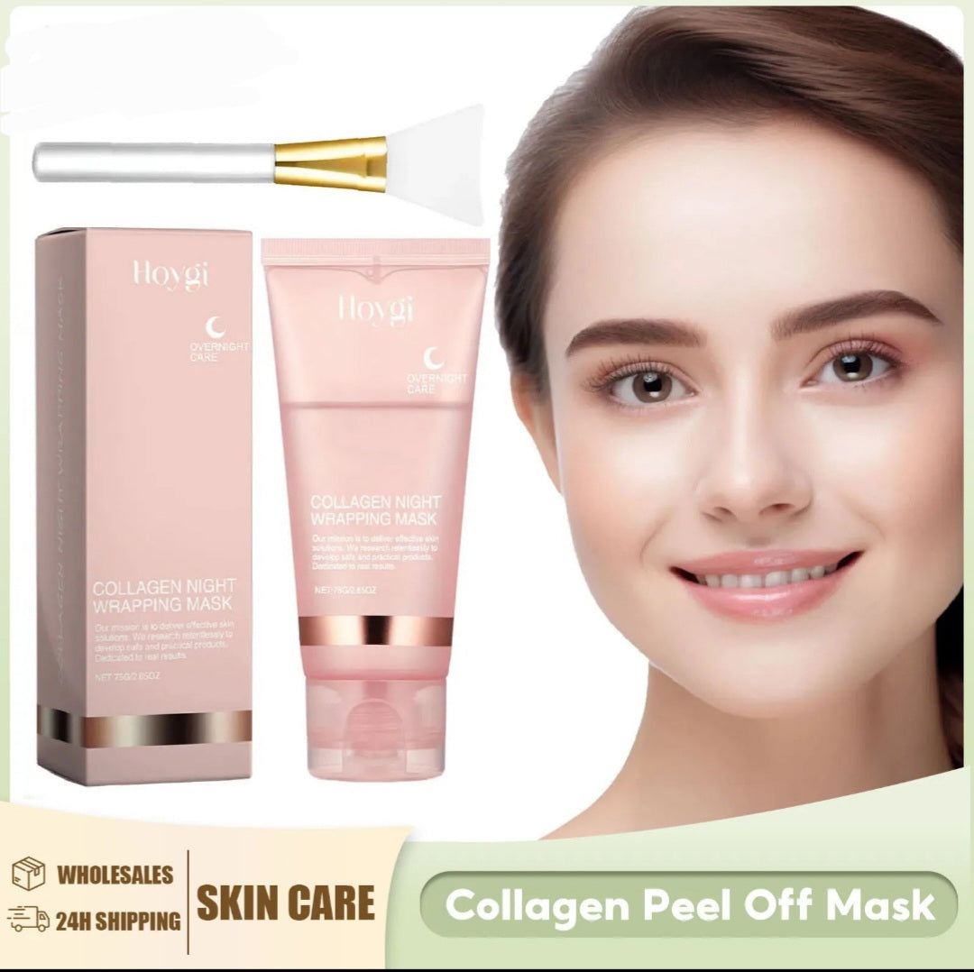 Peel-Off Collagen Mask - Purifying, Moisturizing & Screening Face