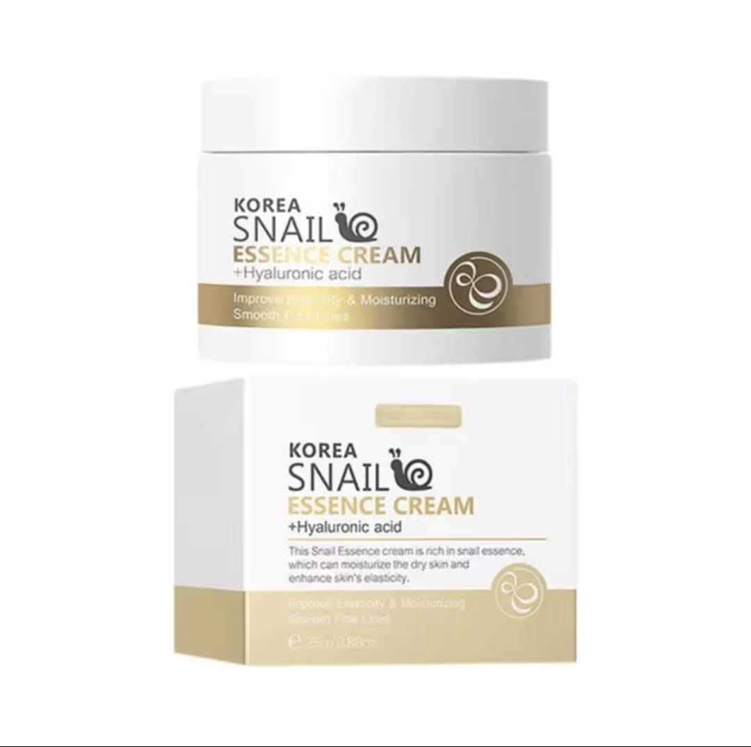 LAIKOU Korea Snail Essence Cream with Hyaluronic Acid – 50g