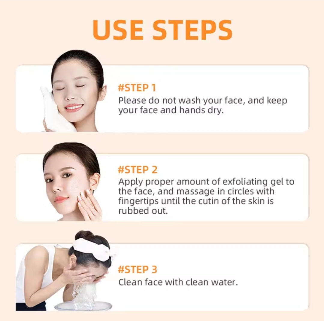 Orange Exfoliating Gel – Gentle & Brightening Peel | 50g