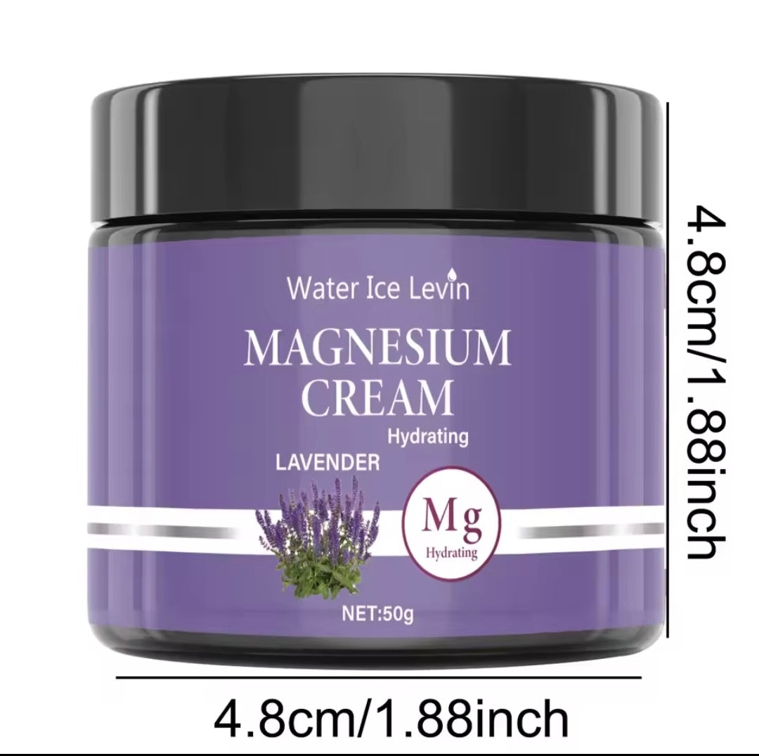 Magnesium Muscular Cream - Natural Hydration & Lavender Relaxation