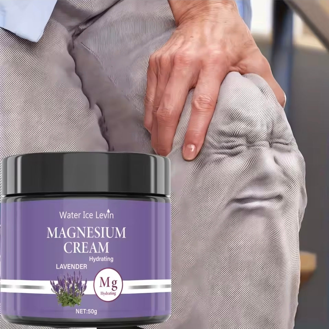 Magnesium Muscular Cream - Natural Hydration & Lavender Relaxation