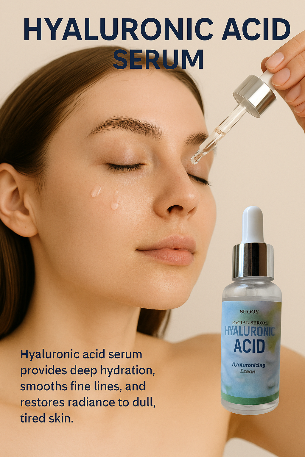 Duo Hydratation Profonde : Sérum Acide Hyaluronique + Crème Hydratante