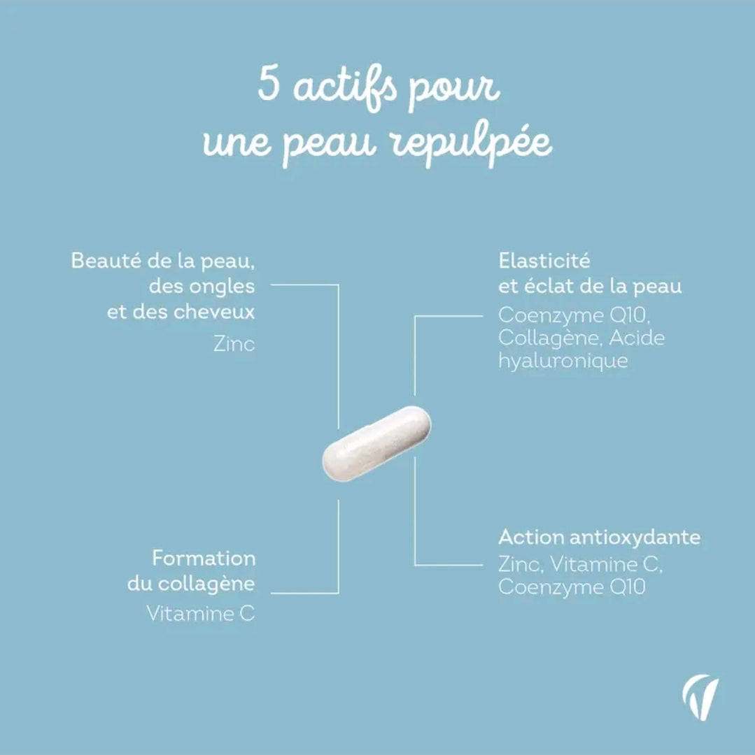 Vitavea – Marine Collagen & Hyaluronic Acid – 120 Capsules

Radiant Skin, Strong Hair & Nails – With Vitamin C & Zinc – Made in France