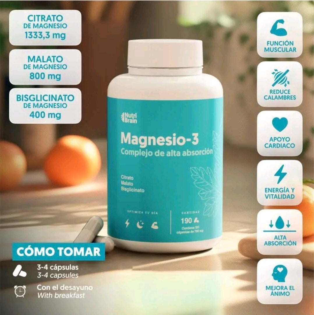 Magnesio Complex NutriBrain - Energy, Sleep & Optimal Recovery