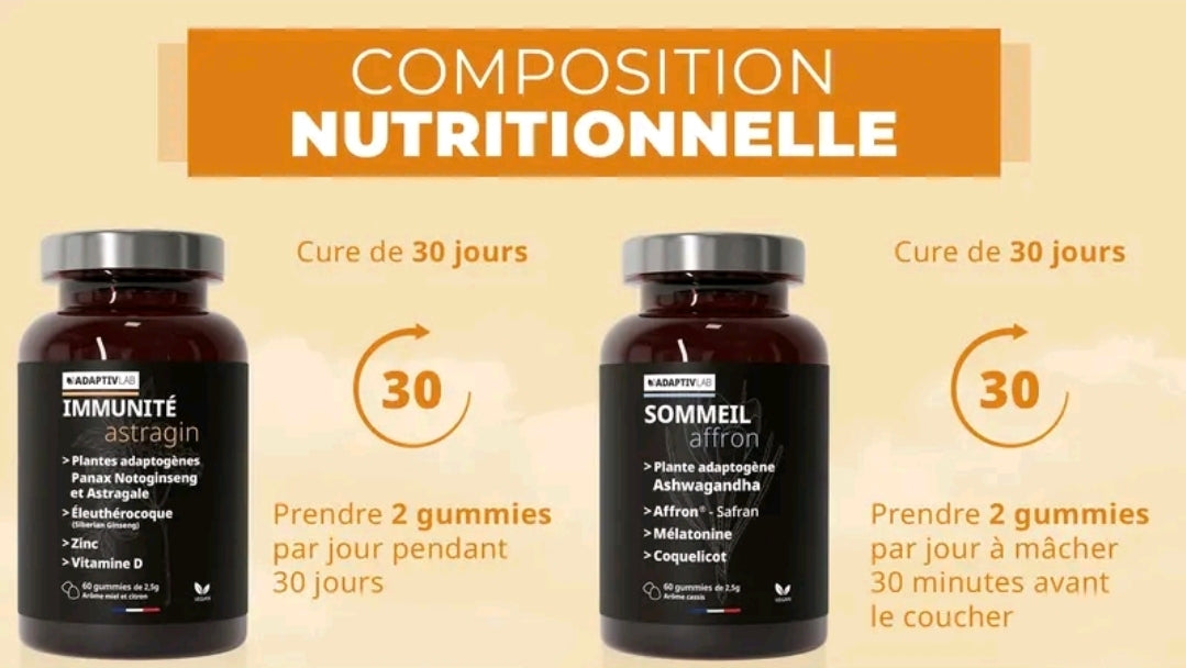 Night Defense Pack | Vegan Sleep & Immunity Gummies | Duo