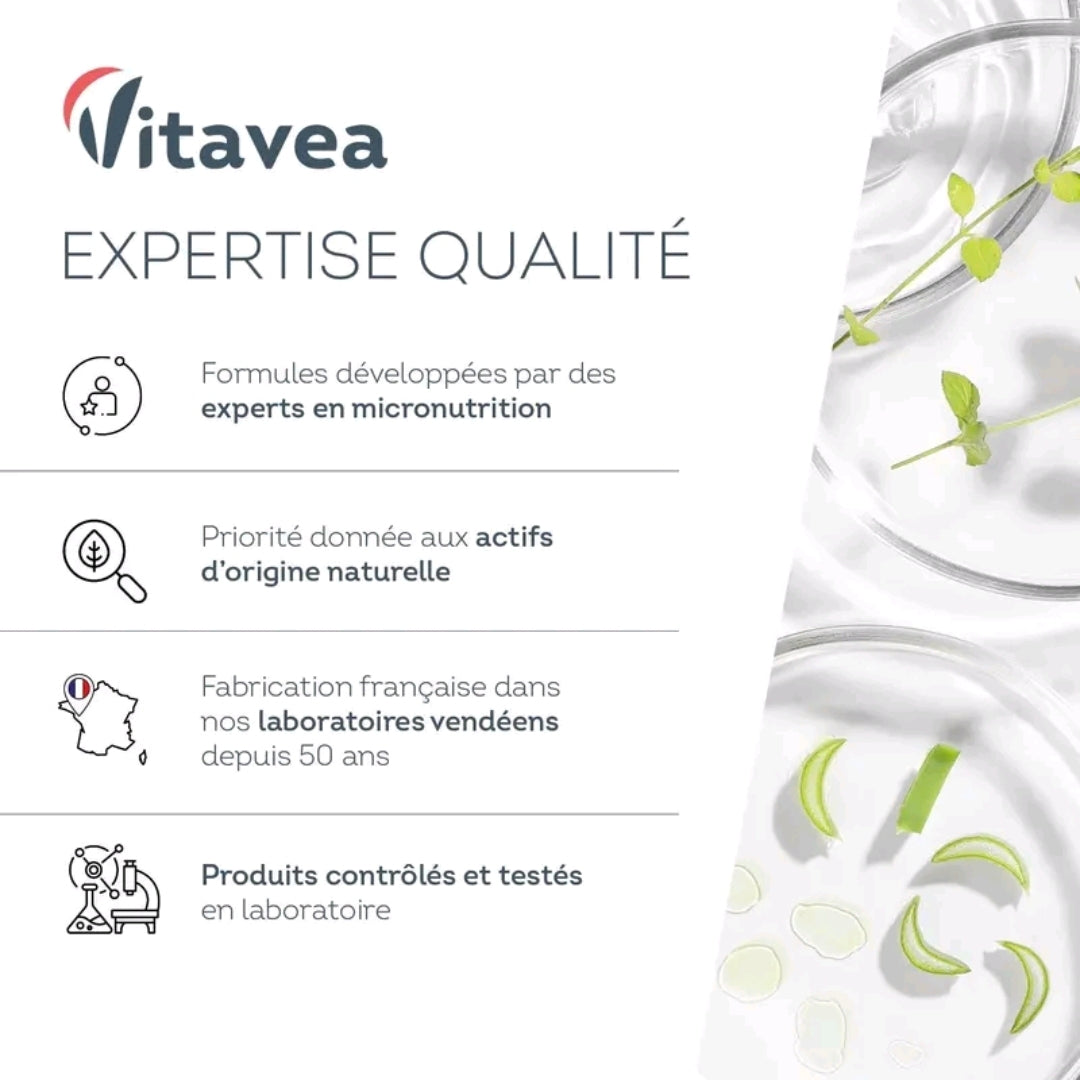 Vitavea – Marine Collagen & Hyaluronic Acid – 120 Capsules

Radiant Skin, Strong Hair & Nails – With Vitamin C & Zinc – Made in France