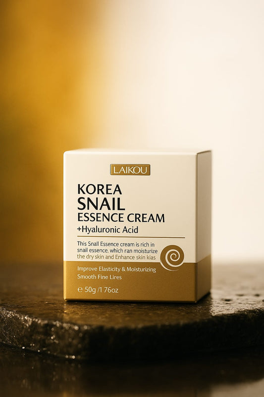 LAIKOU Korea Snail Essence Cream with Hyaluronic Acid – 50g