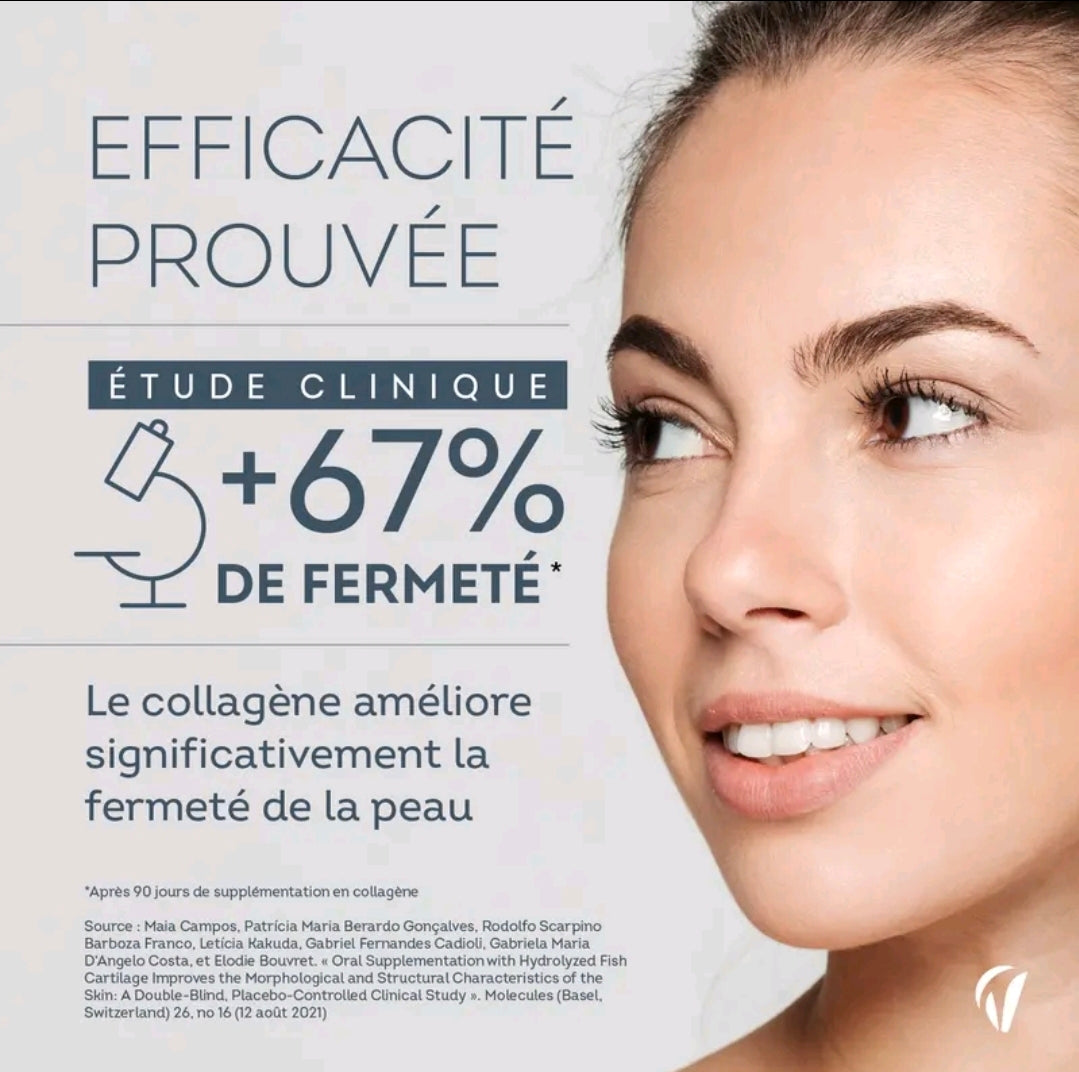 Vitavea – Marine Collagen & Hyaluronic Acid – 120 Capsules

Radiant Skin, Strong Hair & Nails – With Vitamin C & Zinc – Made in France